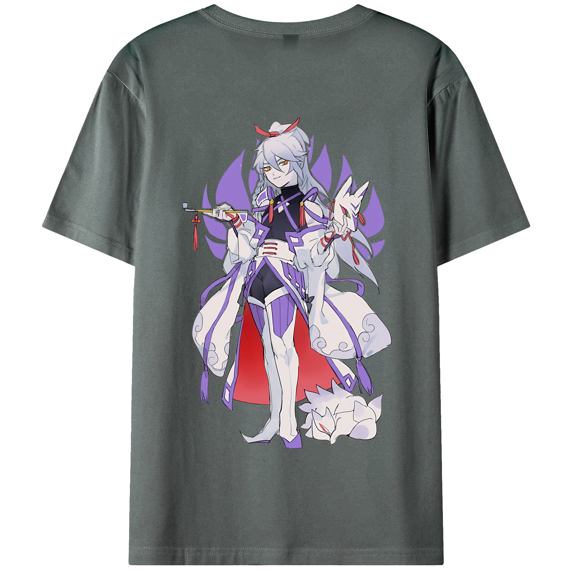 （画像用） 妖怪ウォッチ Yo-kai Watch 綿100％半袖Tシャツ（背面プリント）